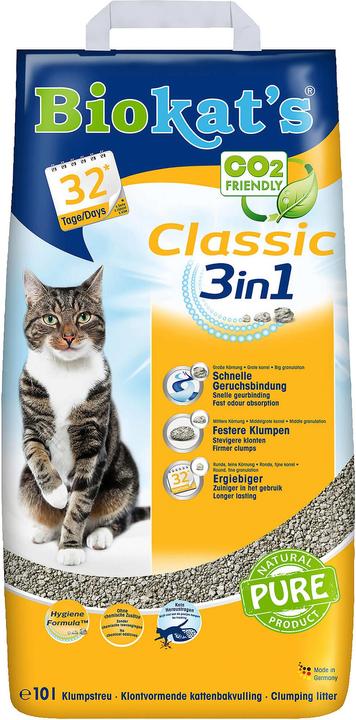 Actual product image Biokat's Classic 3in1 (10l) (Clumping, 10 kg)