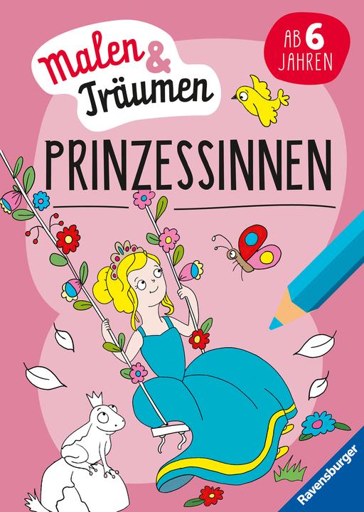Produktbild Ravensburger Prinzessinnen - malen und träumen - 24 Ausmalbilder für Kinder ab 6 Jahren -