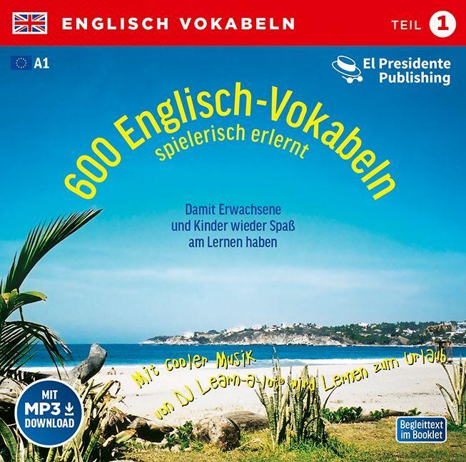 Produktbild 600 English vocabulary words learnt through play. Basic vocabulary 1st CD (Englisch, 2024)