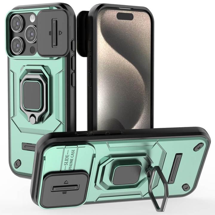 Immagine prodotto Cover-Discount iPhone 16 Pro - Custodia Armor con cavalletto (Apple iPhone 16 Pro)