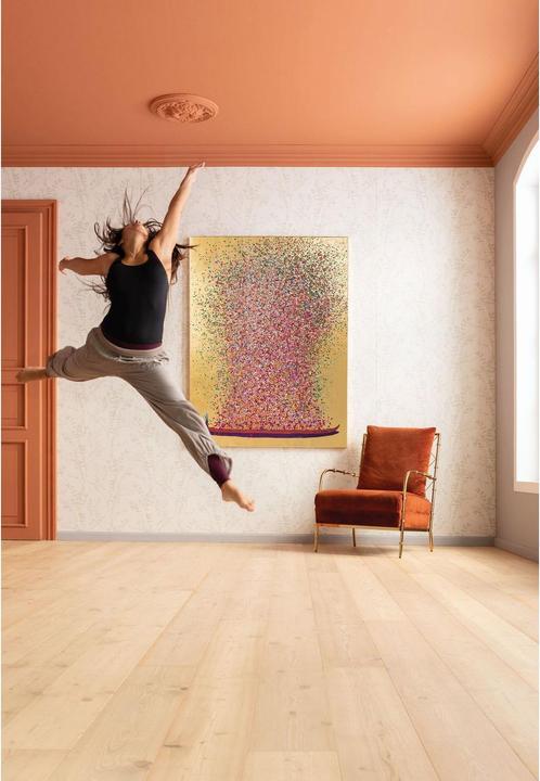 Image du produit Designlife Tableau Touched Flower Boat Gold Pink 160x120cm (120 x 160 cm)