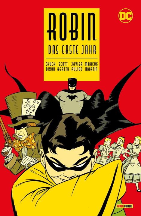 Actual product image Panini Robin: The first year (German, Scott Beatty, Chuck Dixon, Javier Pulido, 2021)