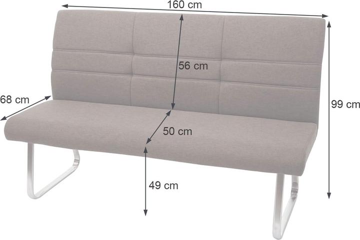 Produktbild JOHN316 Sitzbank (160 cm)