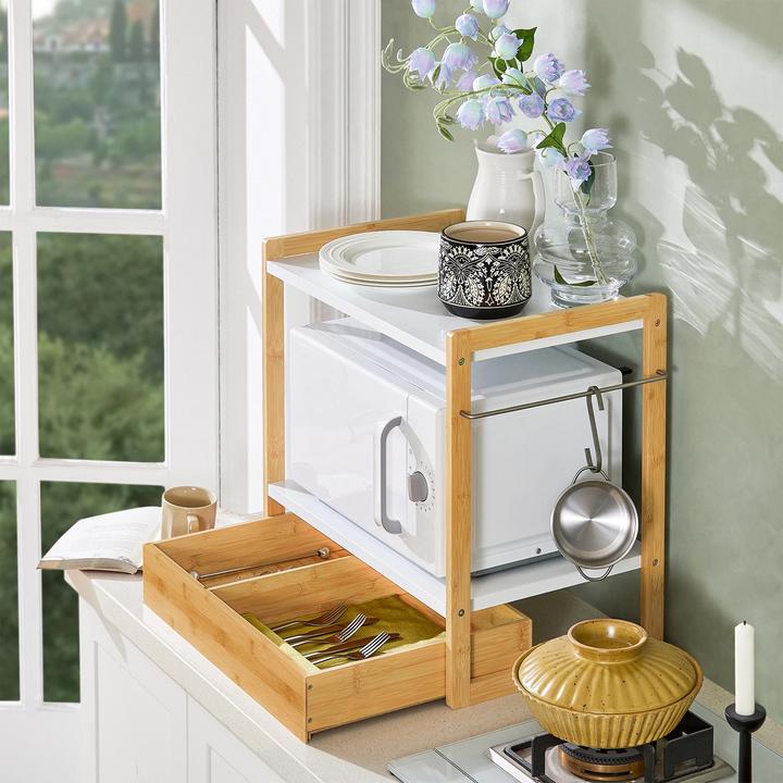 Produktbild SoBuy Mikrowellenregal (55 x 35 x 49 cm)