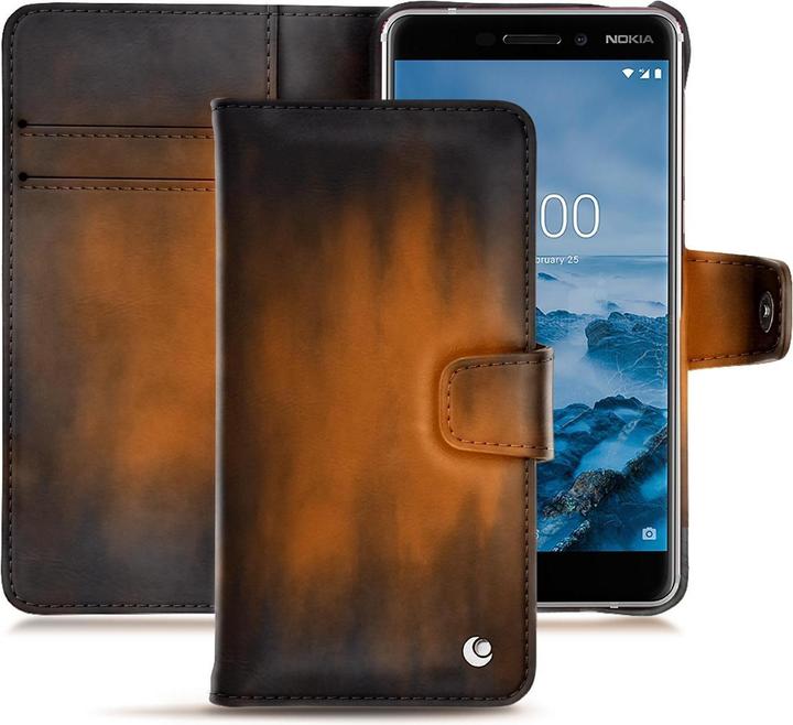 Produktbild Noreve Lederschutzhülle Wallet (Nokia 6 (2018))