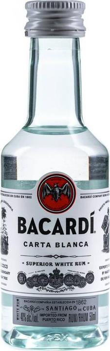 Immagine prodotto Bacardi Rum bianco superiore PET (1 x 5 cl)