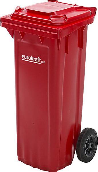 Produktbild eurokraft pro Grossmülltonne aus Kunststoff, nach DIN EN 840 (120 l)