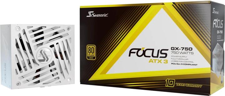 Image du produit Seasonic Focus GX-750 V4 750W ATX3.0 blanc (750 W)