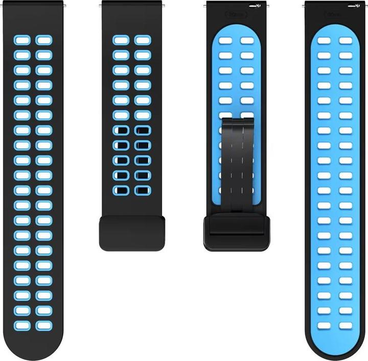 Image du produit Cbx Pure Silikon Uhrenarmband mit magnetischer Faltschliesse 22mm (22 mm, Silicone)