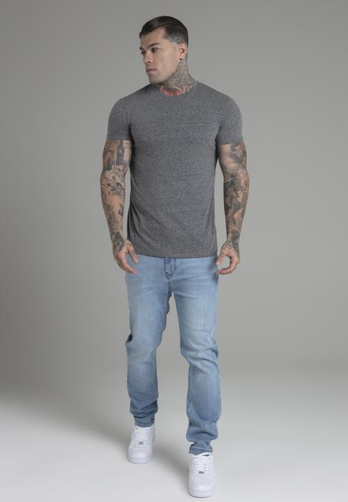 Immagine prodotto Siksilk Maglietta Marl in grigio scuro (S)