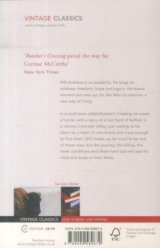 Produktbild Butcher's Crossing (Englisch, John Williams, 2013)