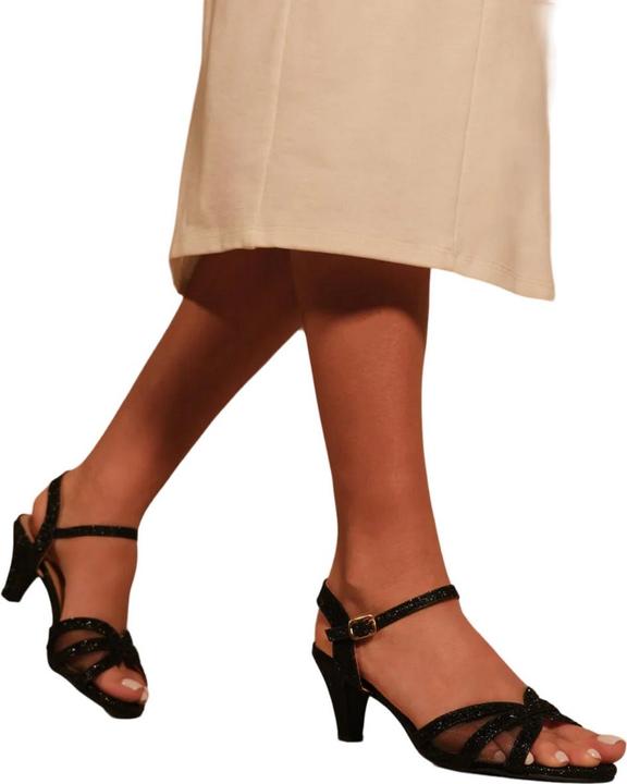 Produktbild Where's That From Schuhe Jillian Strassbesatz Netzmaterial (41)