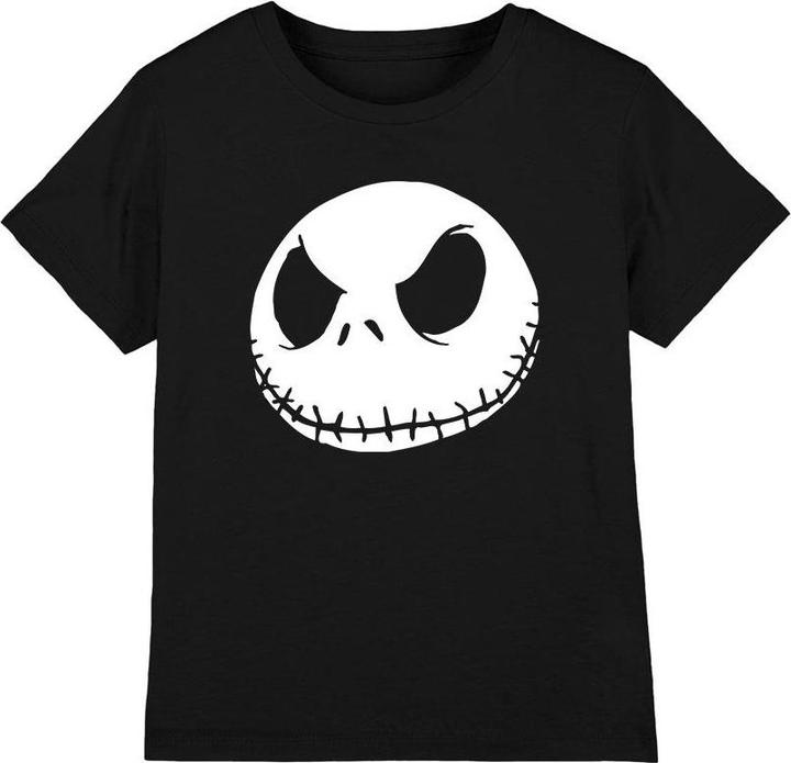 Actual product image The Nightmare Before Christmas Childrens/Kids Jack Face T-Shirt (152, 158)