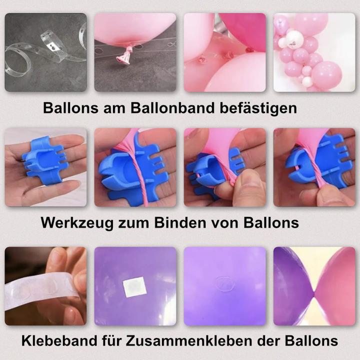 Actual product image Hermex Mermaid Balloon Set Birthday Balloon Mermaid Set Number