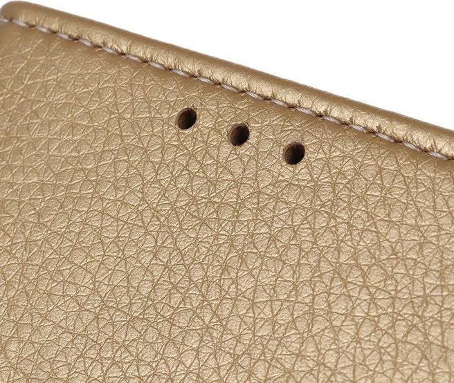 Actual product image MU Classic Litchi Leather Bookcover II Series (Oneplus 8)