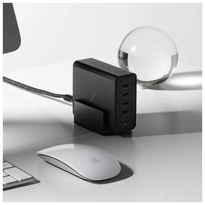Actual product image Native Union fast Gan Charger PD 140W, (Black) (140 W)