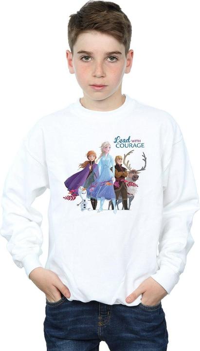 Image du produit Disney - Sweat FROZEN LEAD WITH COURAGE - Garçon (140, 146)