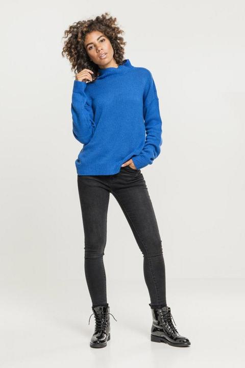 Produktbild Urban Classics Ladies Oversize Turtleneck Sweater (L)