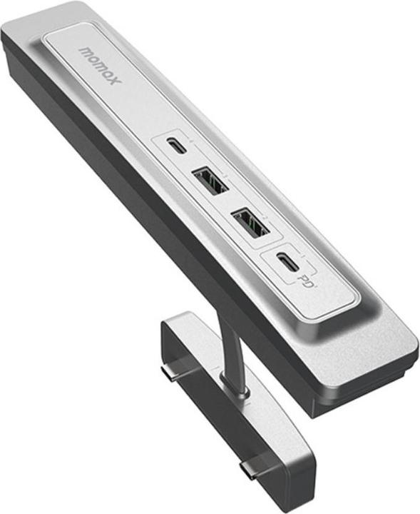 Produktbild Momax One Link 4 Port USB und USB-C Hub Erweiterung Tesla Model 3 / Model Y (USB-C, 4 Ports)