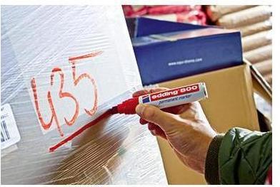 Actual product image Edding Permanent Marker 800 (Blue, 4 mm, 1 x)