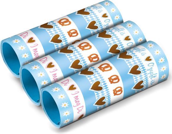 Actual product image Riethmüller 3 streamers Oktoberfest 14 mm x 4 m