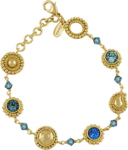 Gold, Blau