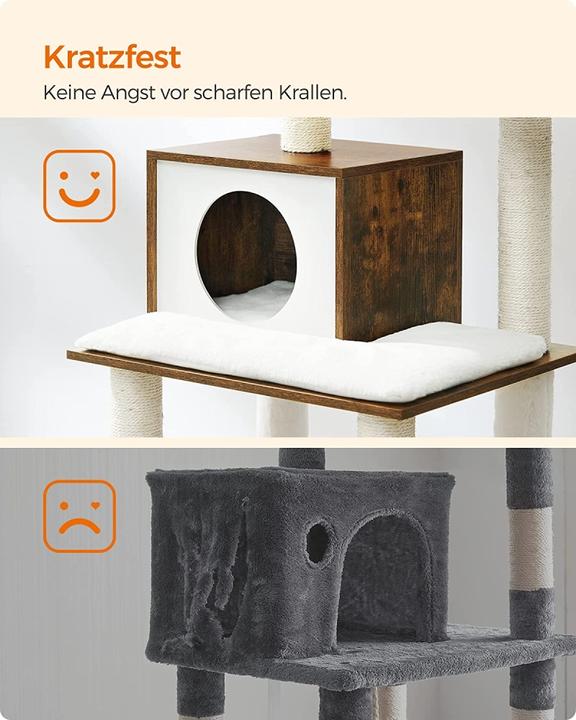 Produktbild Feandrea Tani (138 cm, Schwarz, Rustikales Braun)