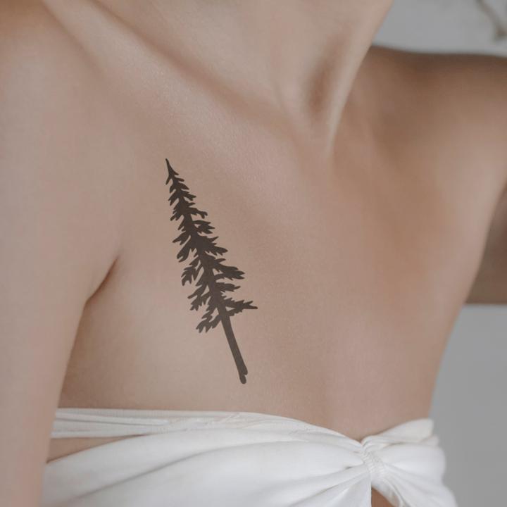 Image du produit minink Tatouage temporaire - Sapin