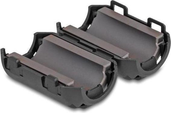Immagine prodotto Delock Nucleo di ferrite / anello di ferrite per cavo rotondo 13 mm 2 pezzi s