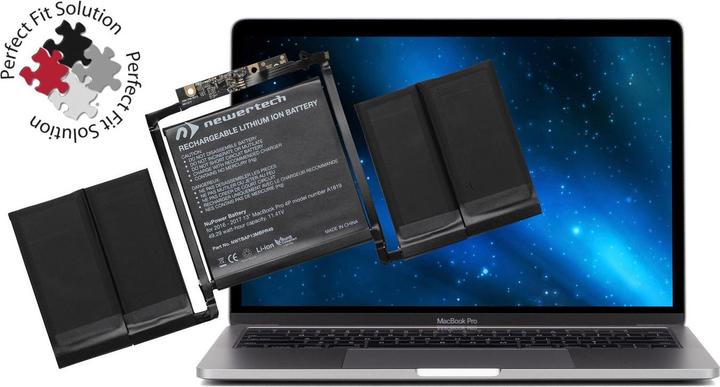 Image du produit Newertech Batterie NuPower 49W MBP13 (2016-2017)