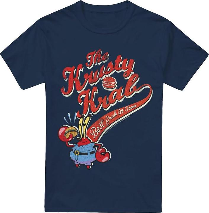 Actual product image Spongebob Squarepants Mens The Krusty Krab T-Shirt (XL)