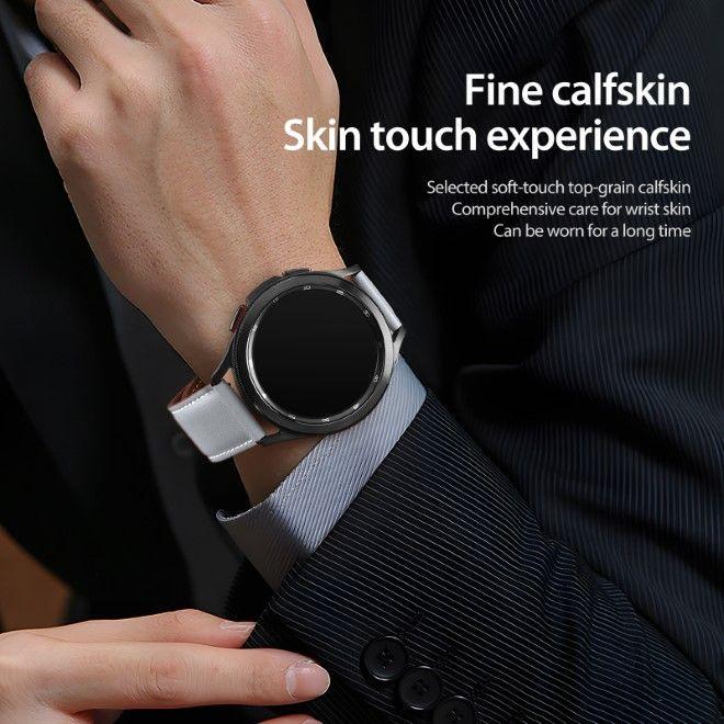 Image du produit Dux Ducis YA Series Bracelet en cuir véritable (22 mm, Cuir véritable, Galaxy Watch3 (45mm), Gear S3 Classic, Gear S3 Frontier)