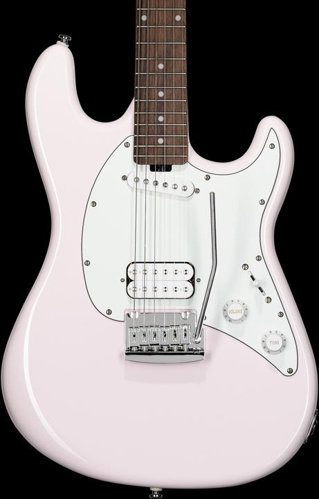 Actual product image Electric Guitar, Cutlass Short Scale, HS, Shell Pink (Electric guitar, Maple, Poplar, NATO)