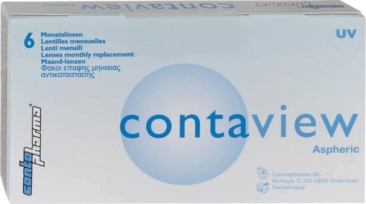 Contopharm Contaview aspheric (6 Stück, Monatslinse, Sphärisch)