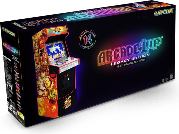 Actual product image Arcade1Up Street Fighter Legacy 14-in-1 Wifi