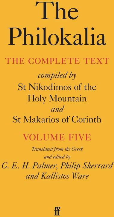 Nährwerte und Zutaten The Philokalia Vol 5 (Englisch, G.E.H. Palmer, 2024)
