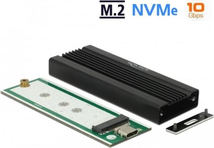 Produktbild Delock M.2 NVME zu USB Gehäuse Typ-C (M.2 2230, M.2 2260, M.2 2242, M.2)