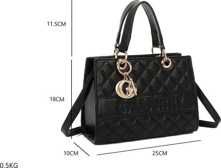 Image du produit Gallantry La Matelassé Shiny Sac à main en similicuir (15 l)