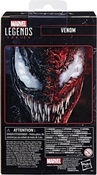 Actual product image Hasbro Venom: Let There Be Carnage Marvel Legends figurine Venom 15 cm