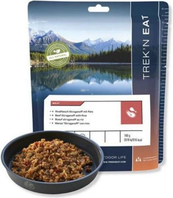 Produktbild Trek'n Eat Rindfleisch Stroganoff mit Reis (160 g)