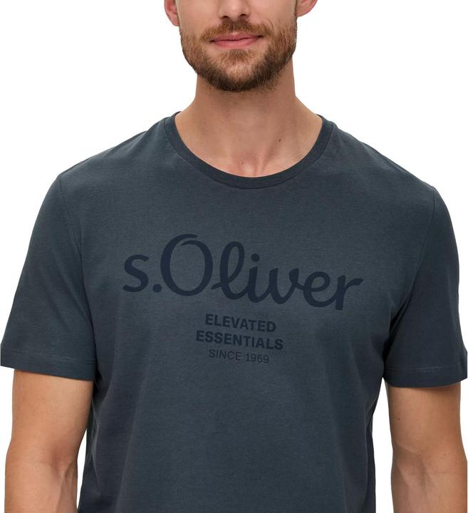Image du produit S.Oliver T-Shirt Casual Bequem sitzend Logo T-Shirt (XXL)