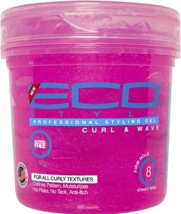 Immagine prodotto Eco Style Gel Styling 473ml Barattolo Rosa (Gel per capelli, 473 ml)