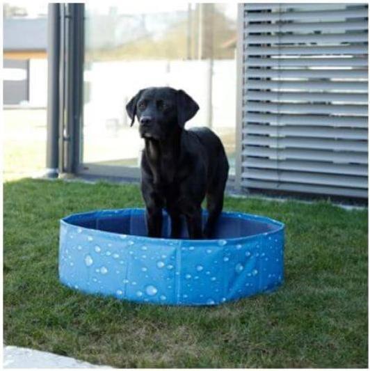 Immagine prodotto Kerbl Piscina per cani Bubble, piscina per cani, robusta e resistente ai graffi Pieghevole, 2 gr. (Piscina per cani)