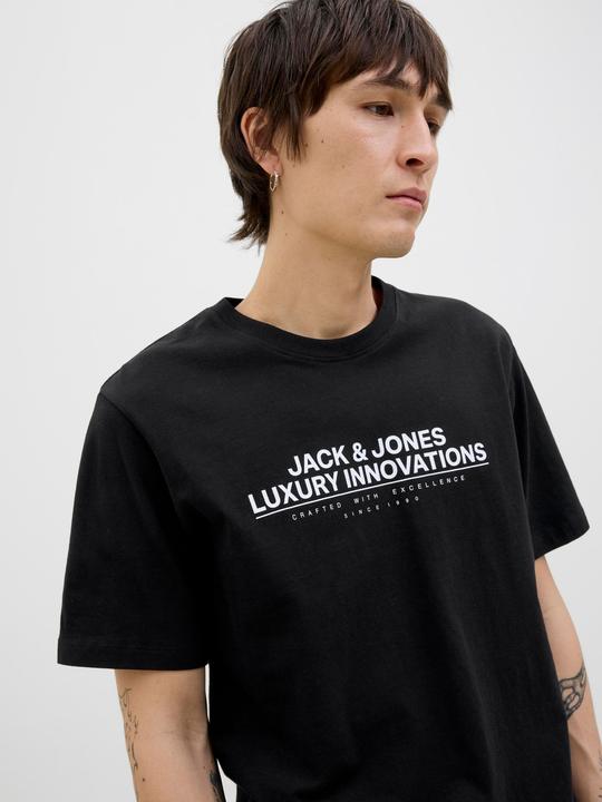 Actual product image Jack & Jones Gedruckt Rundhalsausschnitt T-shirt T-shirt (XXL)