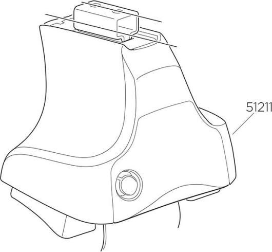 Immagine prodotto Thule Set di piedi 51211 THU