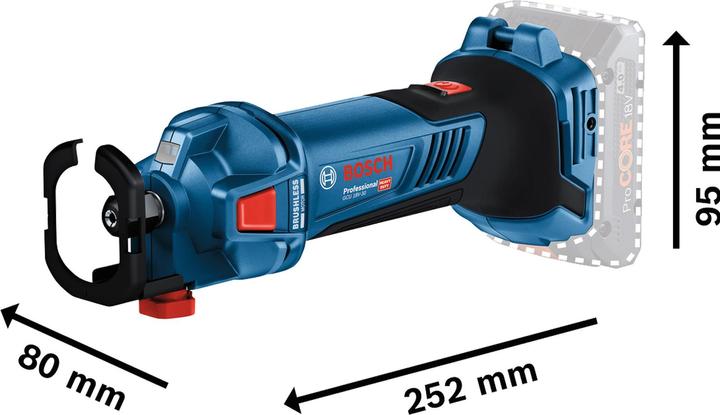 Actual product image Bosch Professional GCU 18V-30