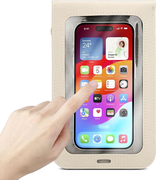 Actual product image Cadorabo Shoulder Bag Phone Case for Nokia Asha 501 for Women (Nokia Asha 501)