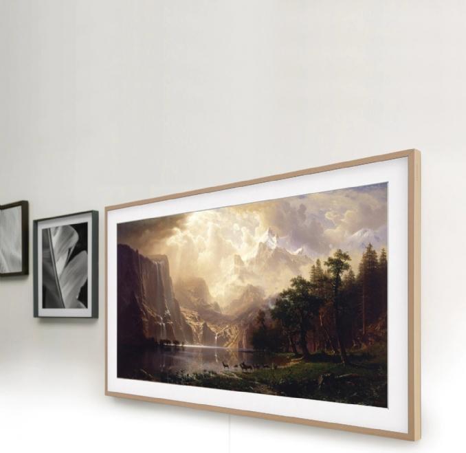 Actual product image Samsung QE32LS03T The Frame 4.0 (32", QLED, Full HD, 2020)