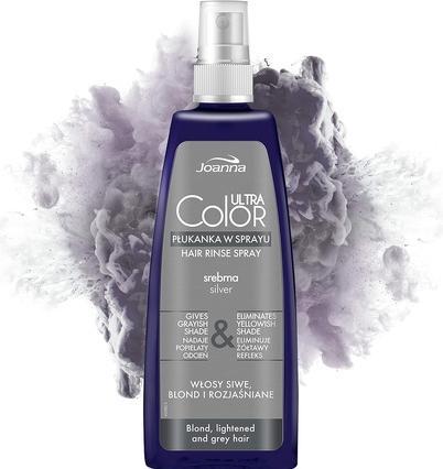 Joanna Ultra Color System Silver Spray Rinse Forond And Lightened Hair 150Ml (150 ml)