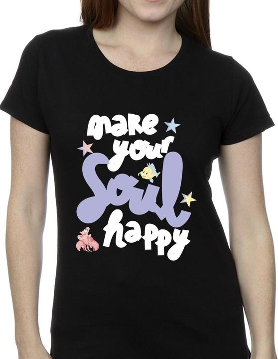 Immagine prodotto Disney The Little Mermaid Happy Maglietta Donna (S)